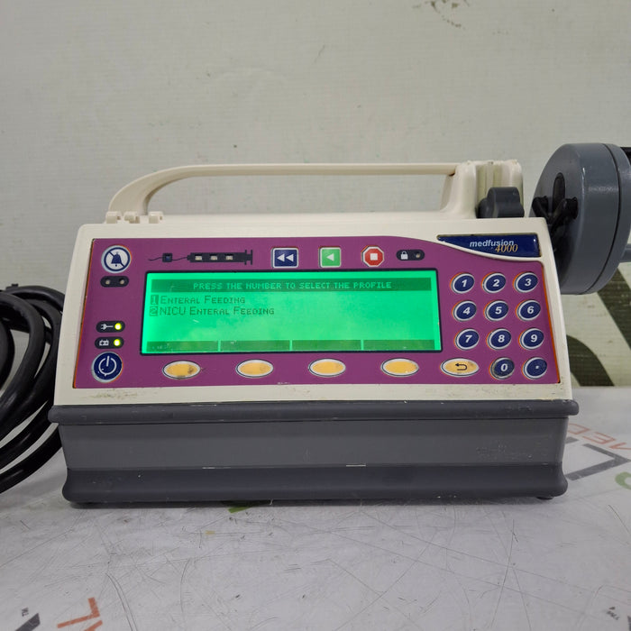 Smiths Medical Medfusion 4000 Syringe Infusion Pump