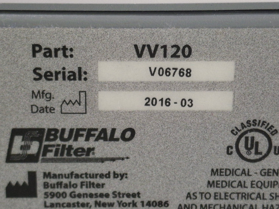 Buffalo Filter ViroVac Smoke Evacuation System