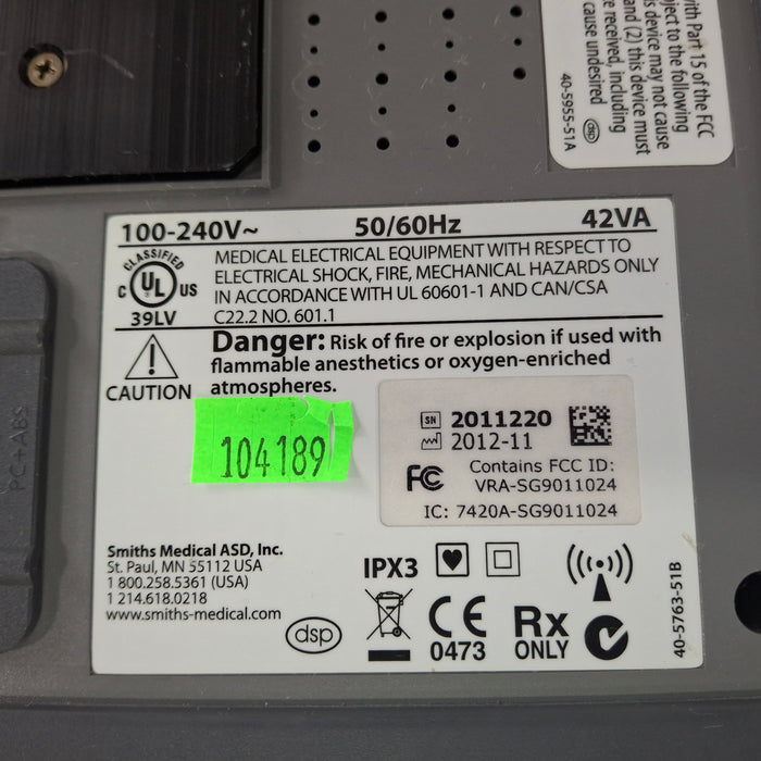 Smiths Medical Smiths Medical Medfusion 4000 Syringe Infusion Pump Infusion Pump reLink Medical