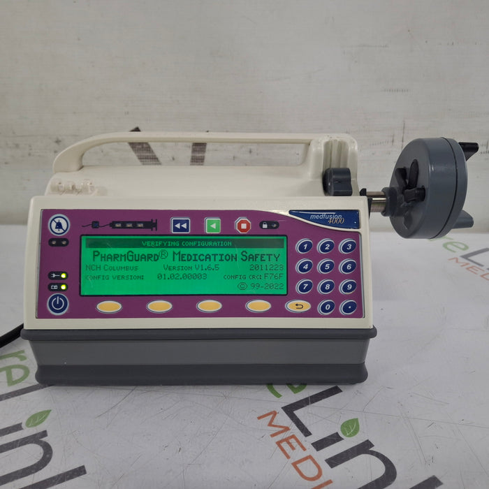 Smiths Medical Medfusion 4000 Syringe Infusion Pump
