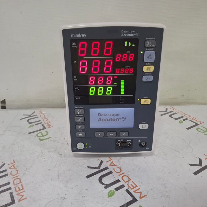 Mindray Mindray Datascope Accutorr V Vital Signs Monitor Patient Monitors reLink Medical