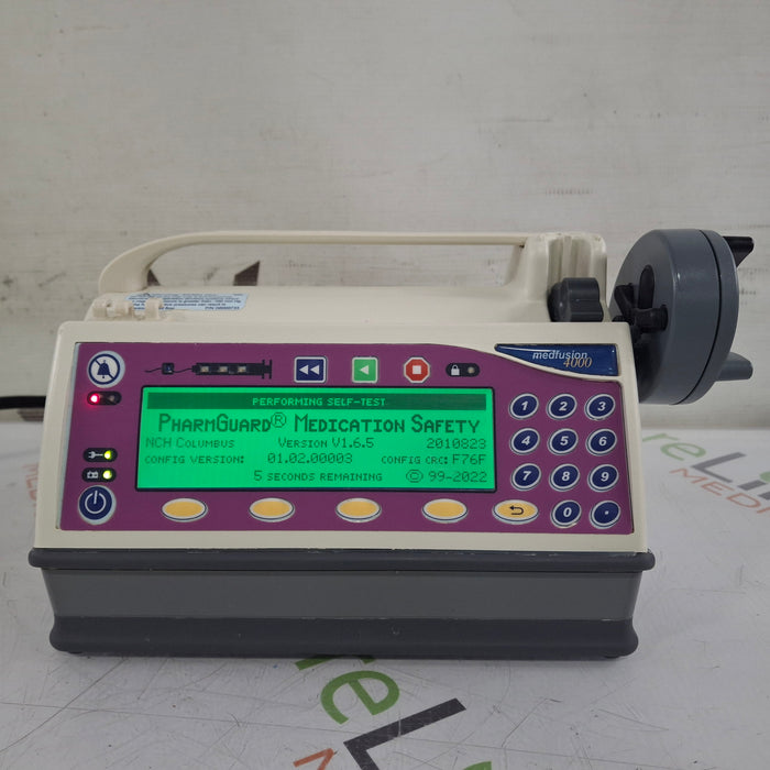 Smiths Medical Smiths Medical Medfusion 4000 Syringe Infusion Pump Infusion Pump reLink Medical