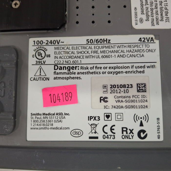 Smiths Medical Smiths Medical Medfusion 4000 Syringe Infusion Pump Infusion Pump reLink Medical