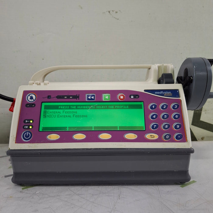 Smiths Medical Smiths Medical Medfusion 4000 Syringe Infusion Pump Infusion Pump reLink Medical