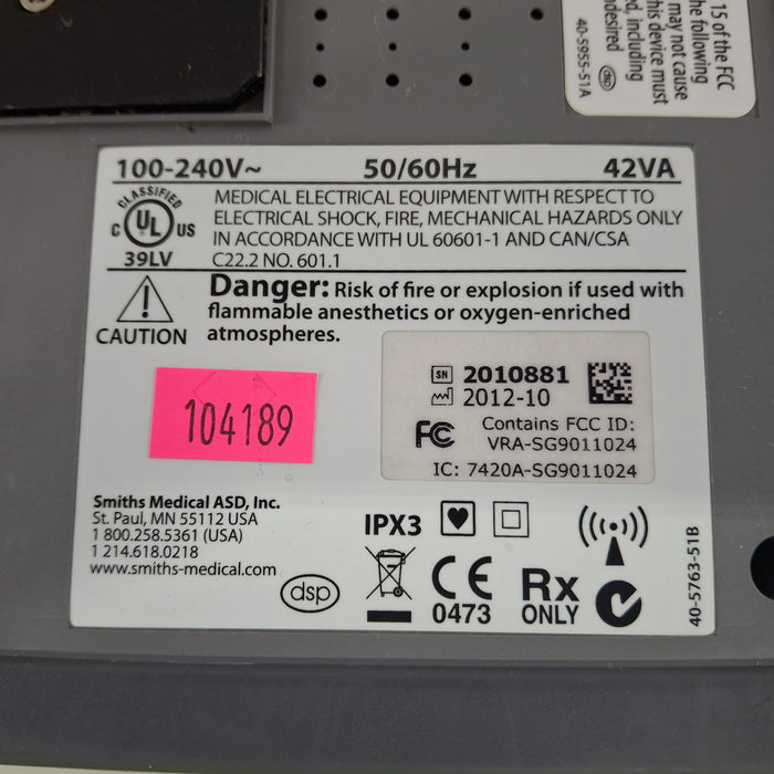 Smiths Medical Smiths Medical Medfusion 4000 Syringe Infusion Pump Infusion Pump reLink Medical