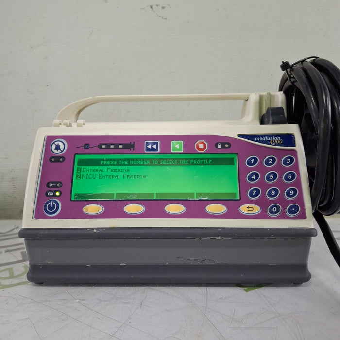 Smiths Medical Smiths Medical Medfusion 4000 Syringe Infusion Pump Infusion Pump reLink Medical