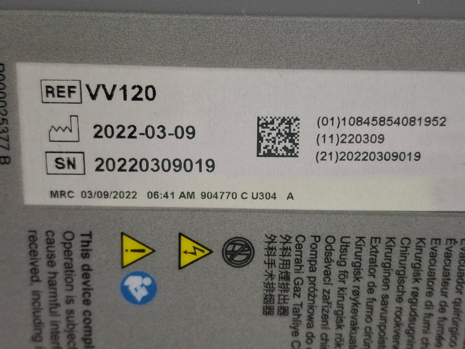 Buffalo Filter ViroVac Smoke Evacuation System