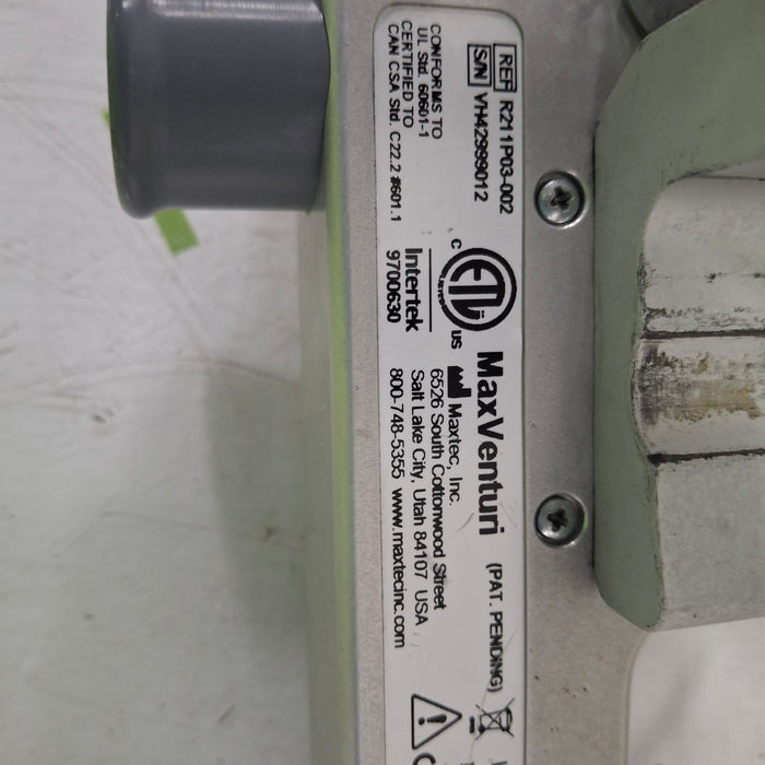 Maxtec, Inc. MaxVenturi Blender w/O2 Analyzer