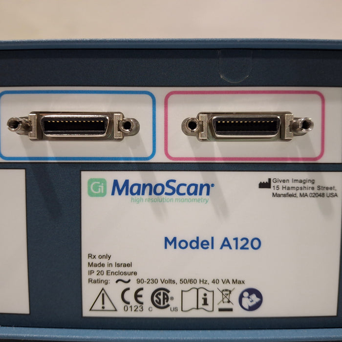 Given Imaging Inc Given Imaging Inc ManoScan A120 FGS-4374 High-Resolution Manometry Module Surgical Equipment reLink Medical