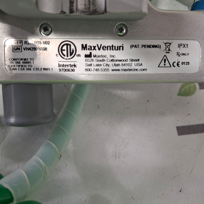 Maxtec, Inc. Maxtec, Inc. MaxVenturi Blender w/O2 Analyzer Respiratory reLink Medical
