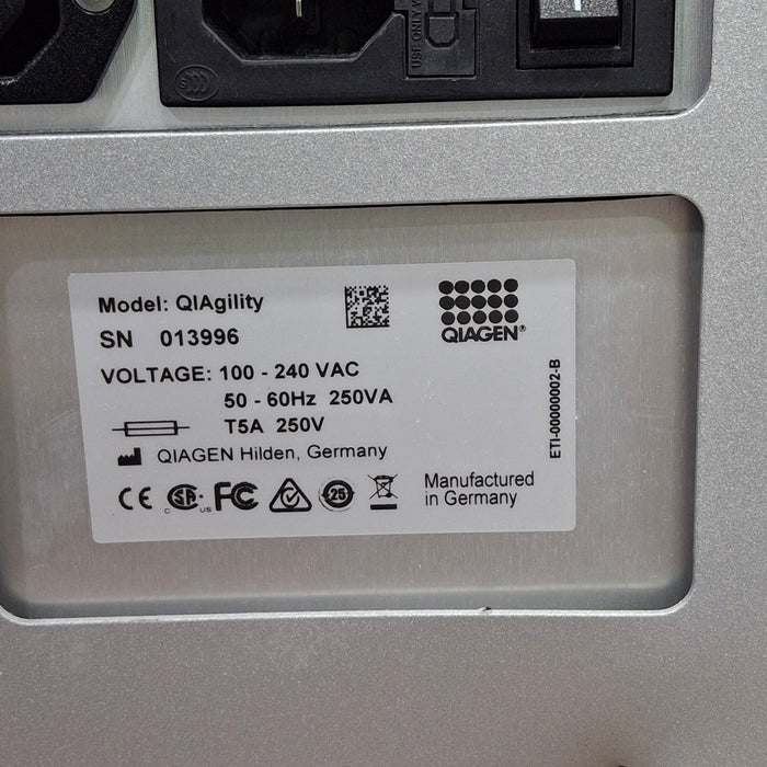 Qiagen Qiagen QIAgility System HEPA/UV PCR Research Lab reLink Medical