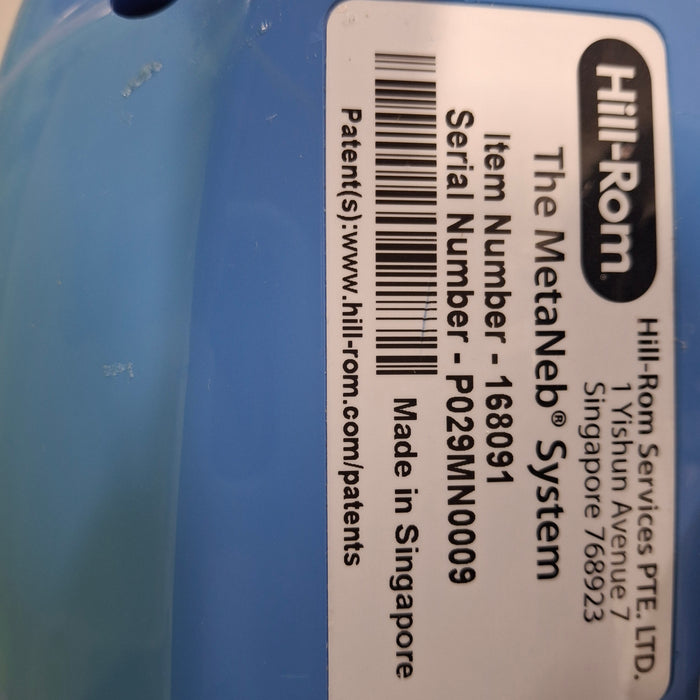 Hill-Rom Hill-Rom MetaNeb Lung Therapy System Respiratory reLink Medical