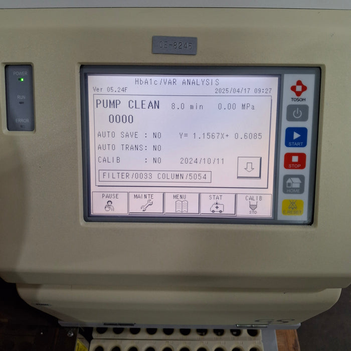 Tosoh Bioscience, Inc Tosoh Bioscience, Inc G8 Analyzer Clinical Lab reLink Medical