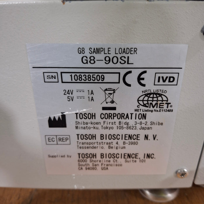Tosoh Bioscience, Inc Tosoh Bioscience, Inc G8 Analyzer Clinical Lab reLink Medical