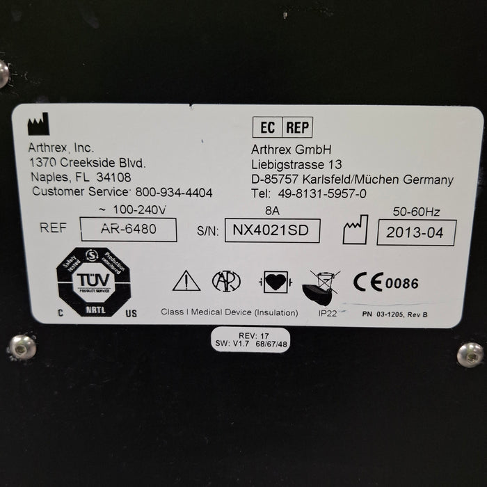 Arthrex Arthrex AR-6480 DualWave Arthroscopy Pump Rigid Endoscopy reLink Medical