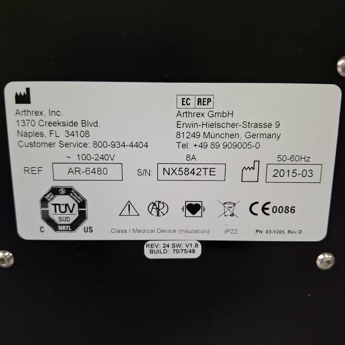 Arthrex Arthrex AR-6480 DualWave Arthroscopy Pump Rigid Endoscopy reLink Medical