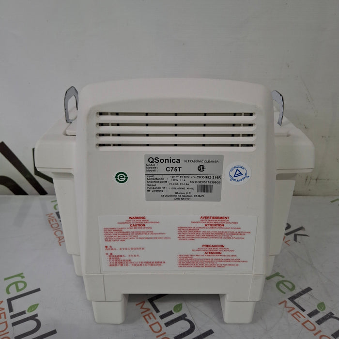 Qsonica Qsonica C75T Ultrasonic cleaner Sterilizers & Autoclaves reLink Medical