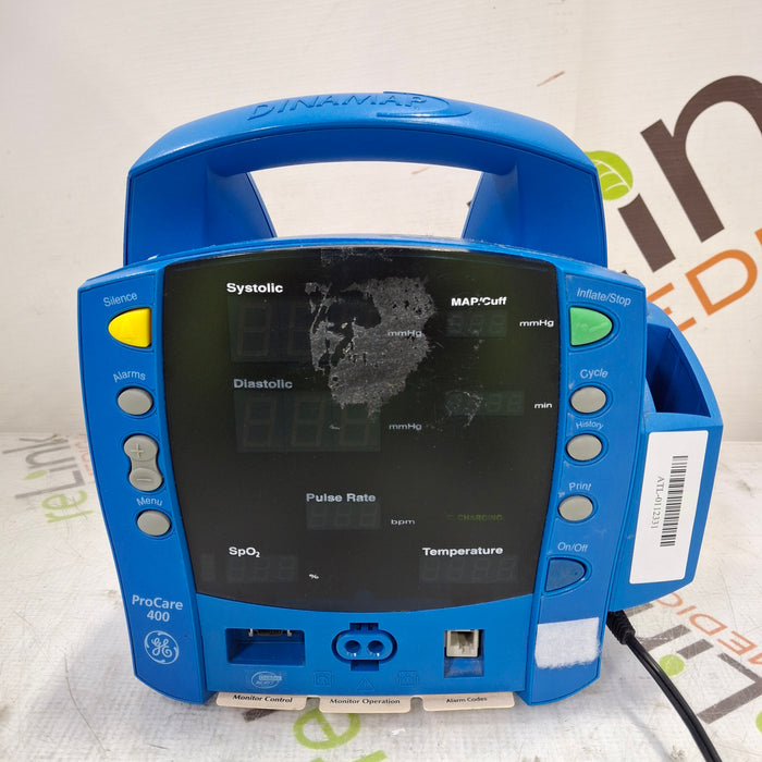 GE Healthcare GE Healthcare Dinamap ProCare 420 Vital Signs Monitor Patient Monitors reLink Medical