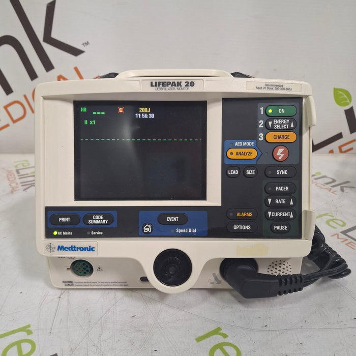 Physio-Control Physio-Control LifePak 20 Defib Defibrillators reLink Medical