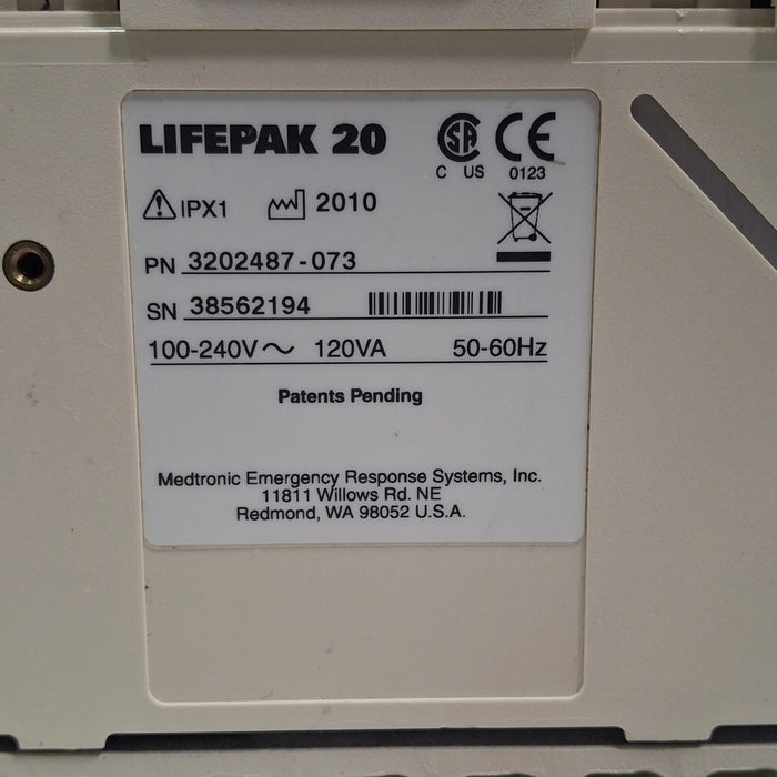 Physio-Control Physio-Control LifePak 20 Defib Defibrillators reLink Medical