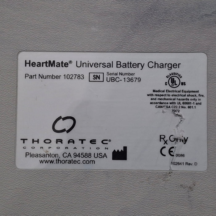 Thoratec Heart Mate Universal Battery Charger