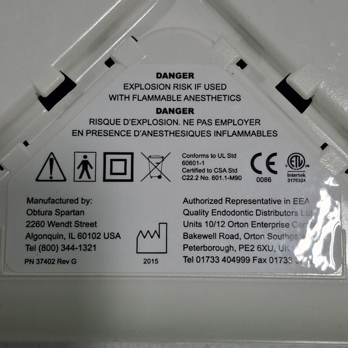 Obtura Spartan Obtura Spartan Obtura III MAX w/ Handpiece Endodontic Obturator System Dental reLink Medical