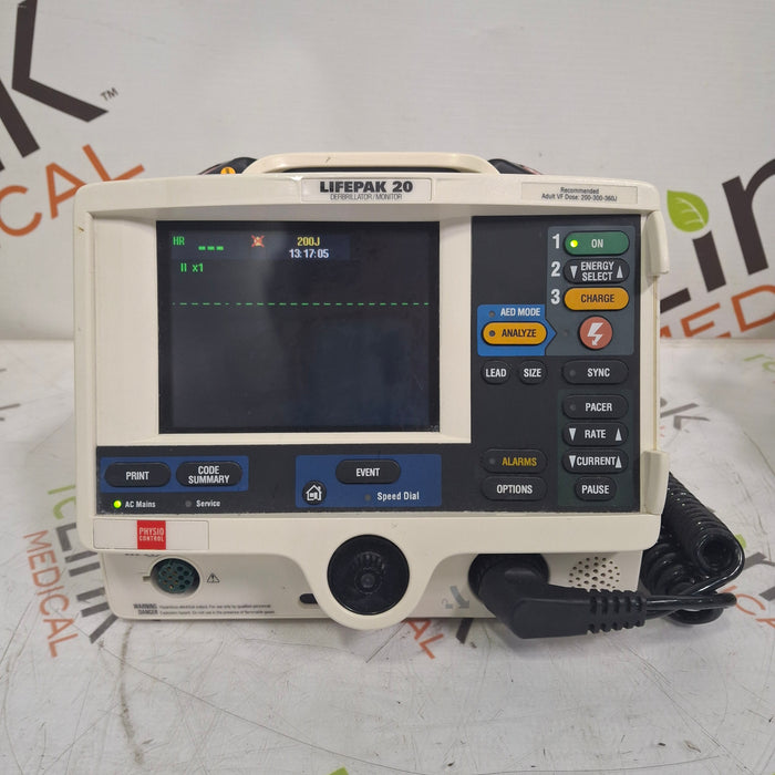 Physio-Control Physio-Control LifePak 20 Defib Defibrillators reLink Medical