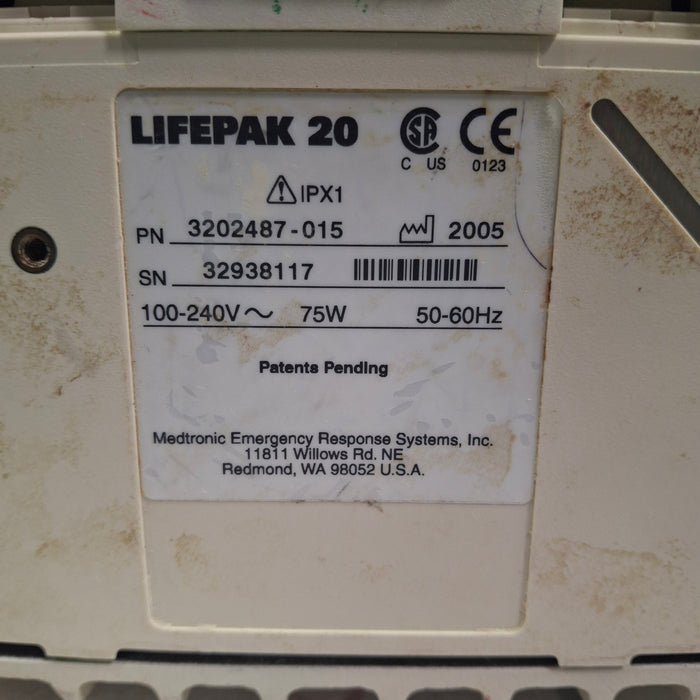 Physio-Control Physio-Control LifePak 20 Defib Defibrillators reLink Medical
