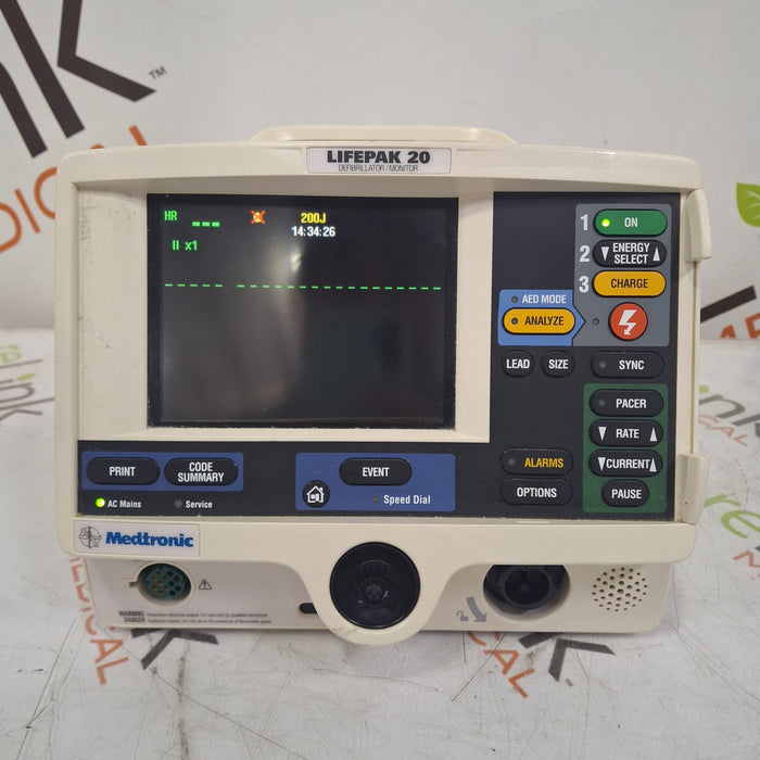 Physio-Control Physio-Control LifePak 20 Defib Defibrillators reLink Medical