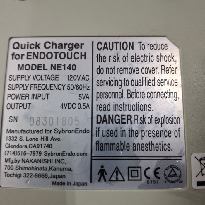 NSK Nakanishi NSK Nakanishi Endotouch Quick Charger Dental reLink Medical