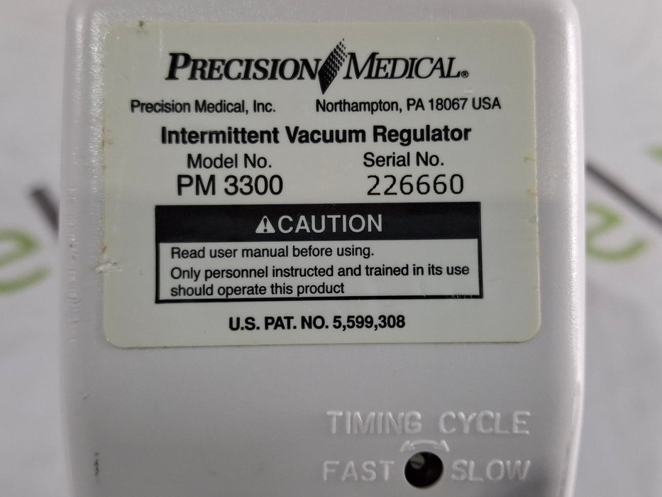 Precision Medical Precision Medical PM3300 Intermittent Vacuum Regulator Respiratory reLink Medical