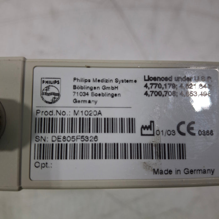 Hewlett Packard Hewlett Packard M1020A SpO2/PLETH Single Parameter Module Patient Monitors reLink Medical