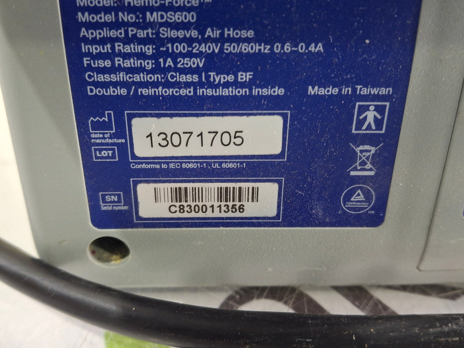 Medline Medline Hemo-Force MDS-600 DVT Compression Pump Surgical Equipment reLink Medical