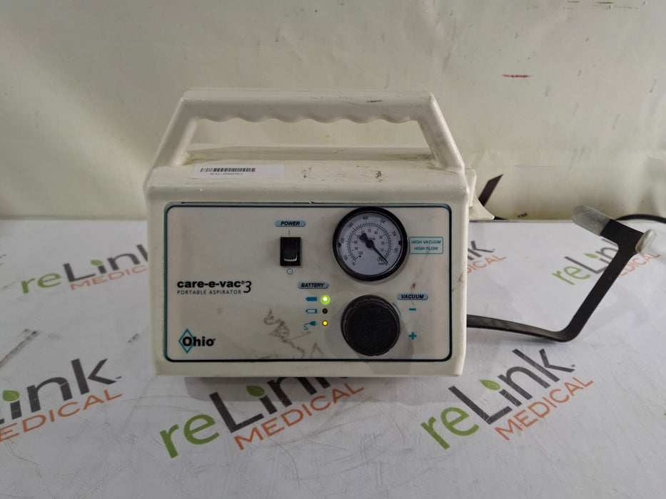 Ohio Medical Corporation Care-E-Vac 3 Portable Suction System