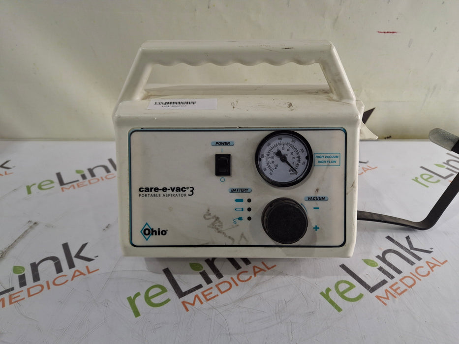 Ohio Medical Corporation Care-E-Vac 3 Portable Suction System