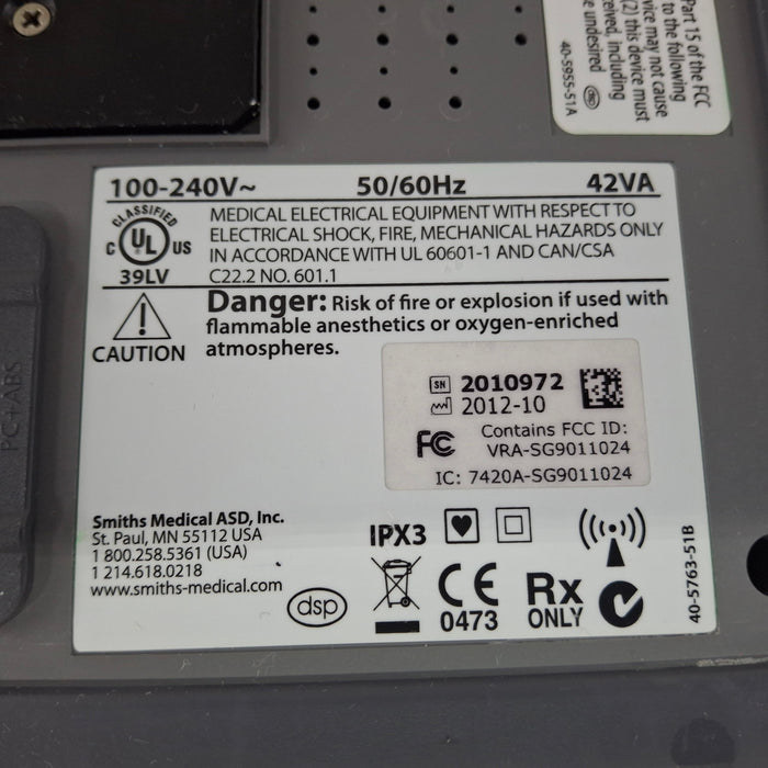 Smiths Medical Smiths Medical Medfusion 3010a Syringe Infusion Pump Infusion Pump reLink Medical