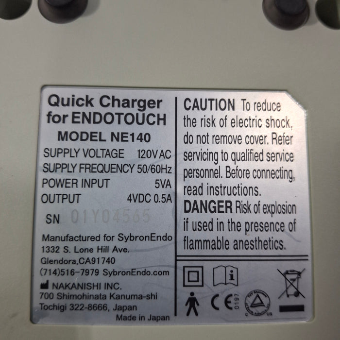 NSK Nakanishi NSK Nakanishi Endotouch Quick Charger Dental reLink Medical