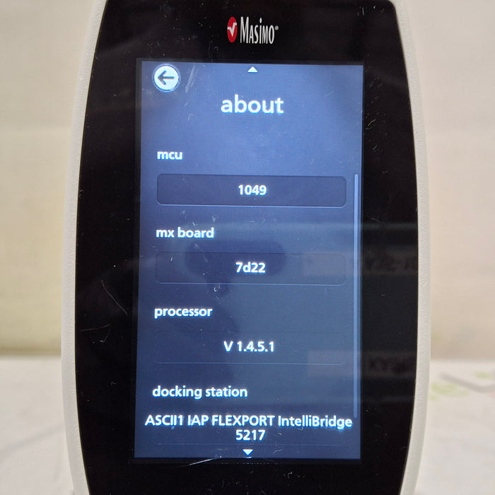 Masimo Masimo Radical 7 Pulse Oximeter w/ Base Patient Monitors reLink Medical