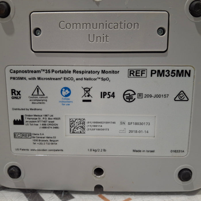 Medtronic Capnostream 35 Portable Respiratory Monitor