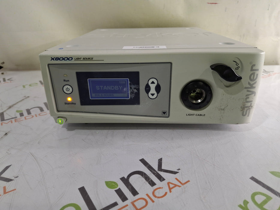 Stryker Stryker X8000 Light Source Rigid Endoscopy reLink Medical