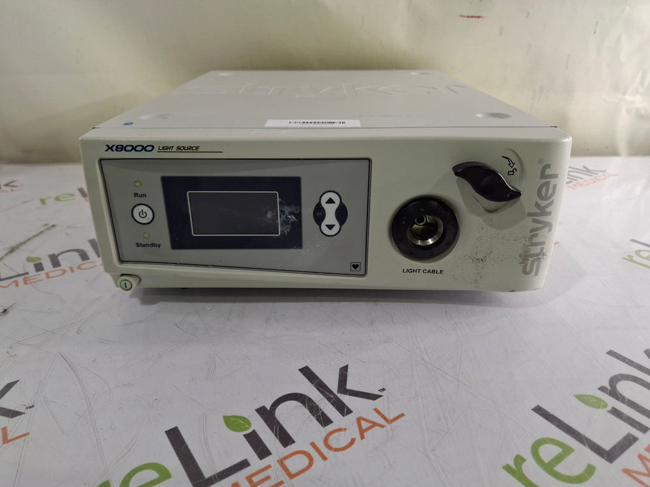 Stryker Stryker X8000 Light Source Rigid Endoscopy reLink Medical