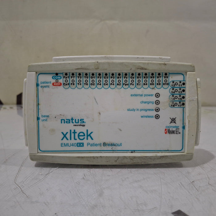 Natus Natus Xltek EMU40 Patient Breakout Box EEG EMG Sleep Systems reLink Medical