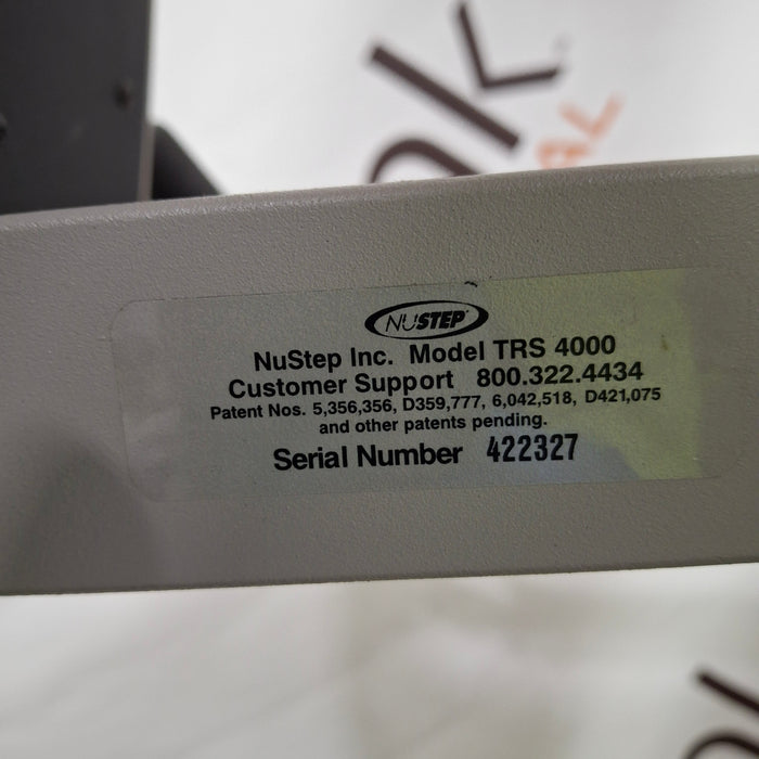 NuStep, Inc. TRS 4000 Recumbent Cross Trainer