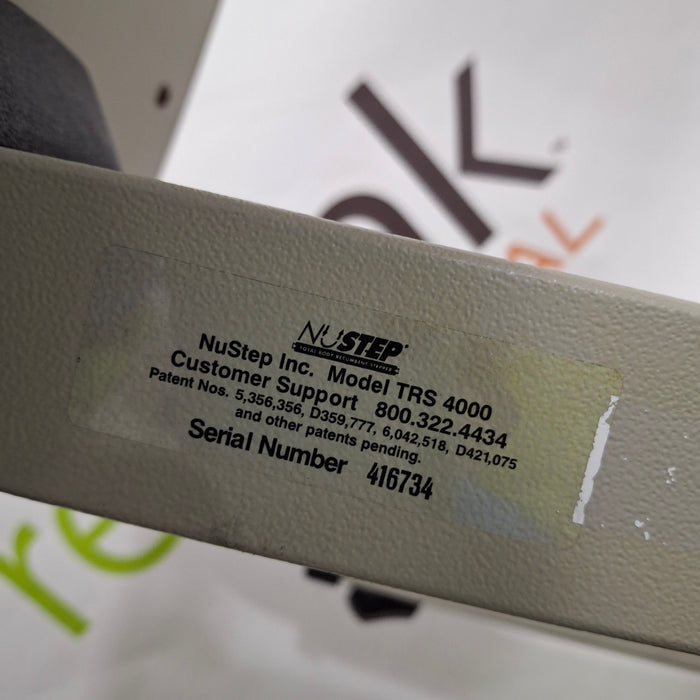 NuStep, Inc. TRS 4000 Recumbent Cross Trainer