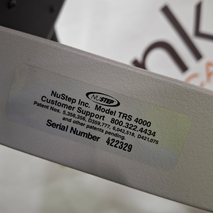 NuStep, Inc. NuStep, Inc. TRS 4000 Recumbent Cross Trainer Fitness and Rehab Equipment reLink Medical