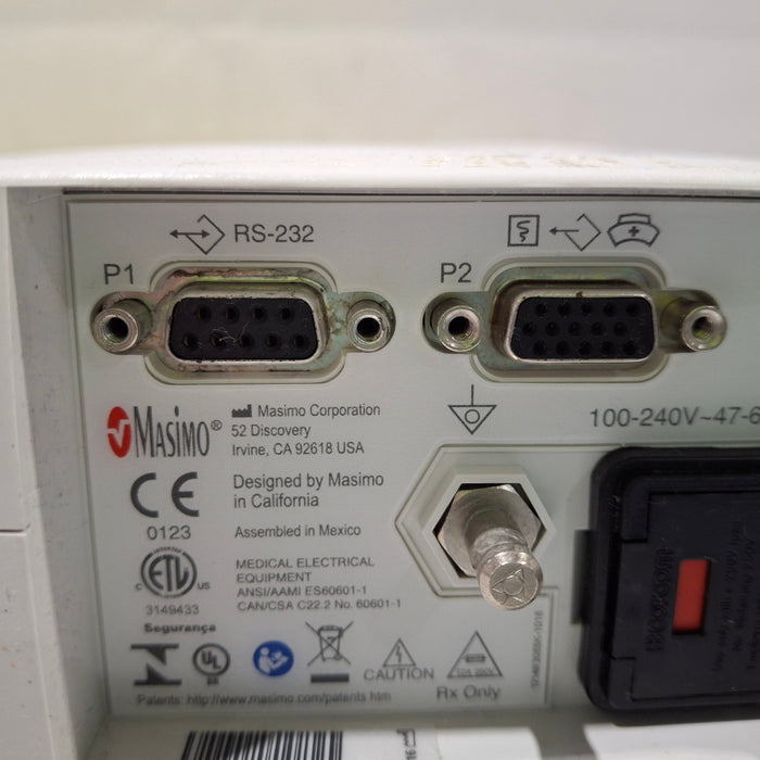 Masimo Masimo Radical 7 Pulse Oximeter w/ Base Patient Monitors reLink Medical