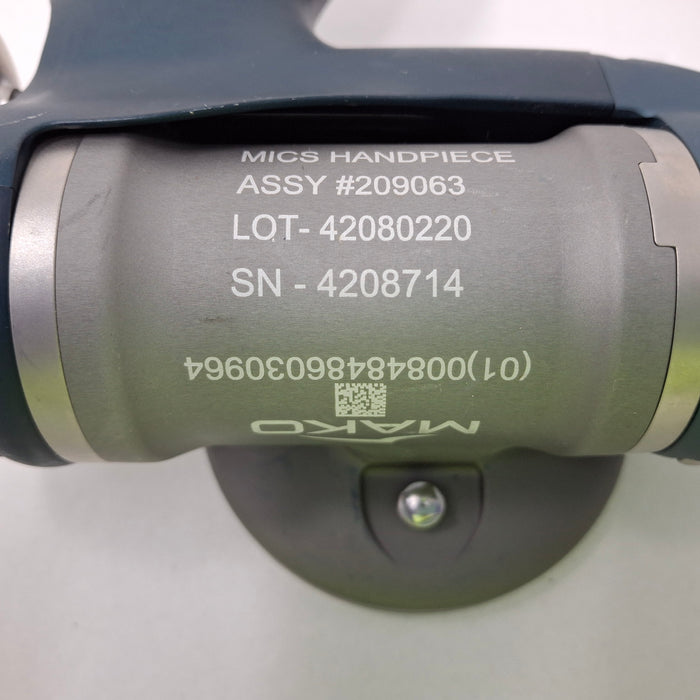 Stryker Stryker Mako 209063 Mics Handpiece Drill Attachment Surgical Power Instruments reLink Medical