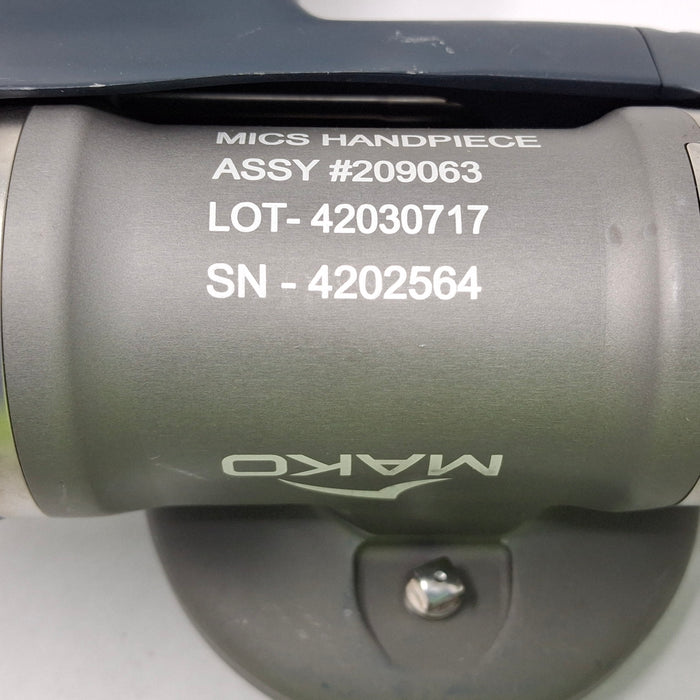 Stryker Mako 209063 Mics Handpiece Drill Attachment