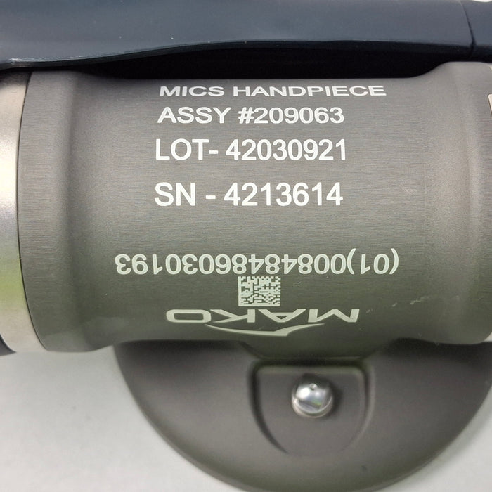 Stryker Stryker Mako 209063 Mics Handpiece Drill Attachment Surgical Power Instruments reLink Medical