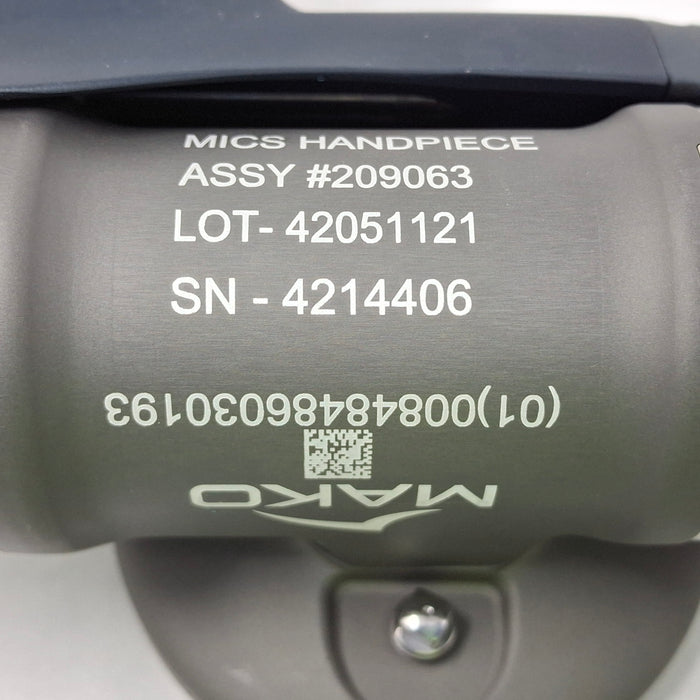 Stryker Stryker Mako 209063 Mics Handpiece Drill Attachment Surgical Power Instruments reLink Medical